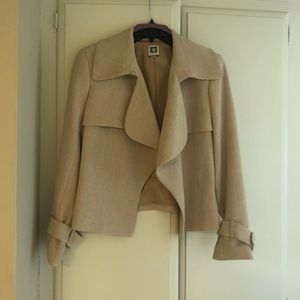 Anne Klein Camel Work Blazer 10